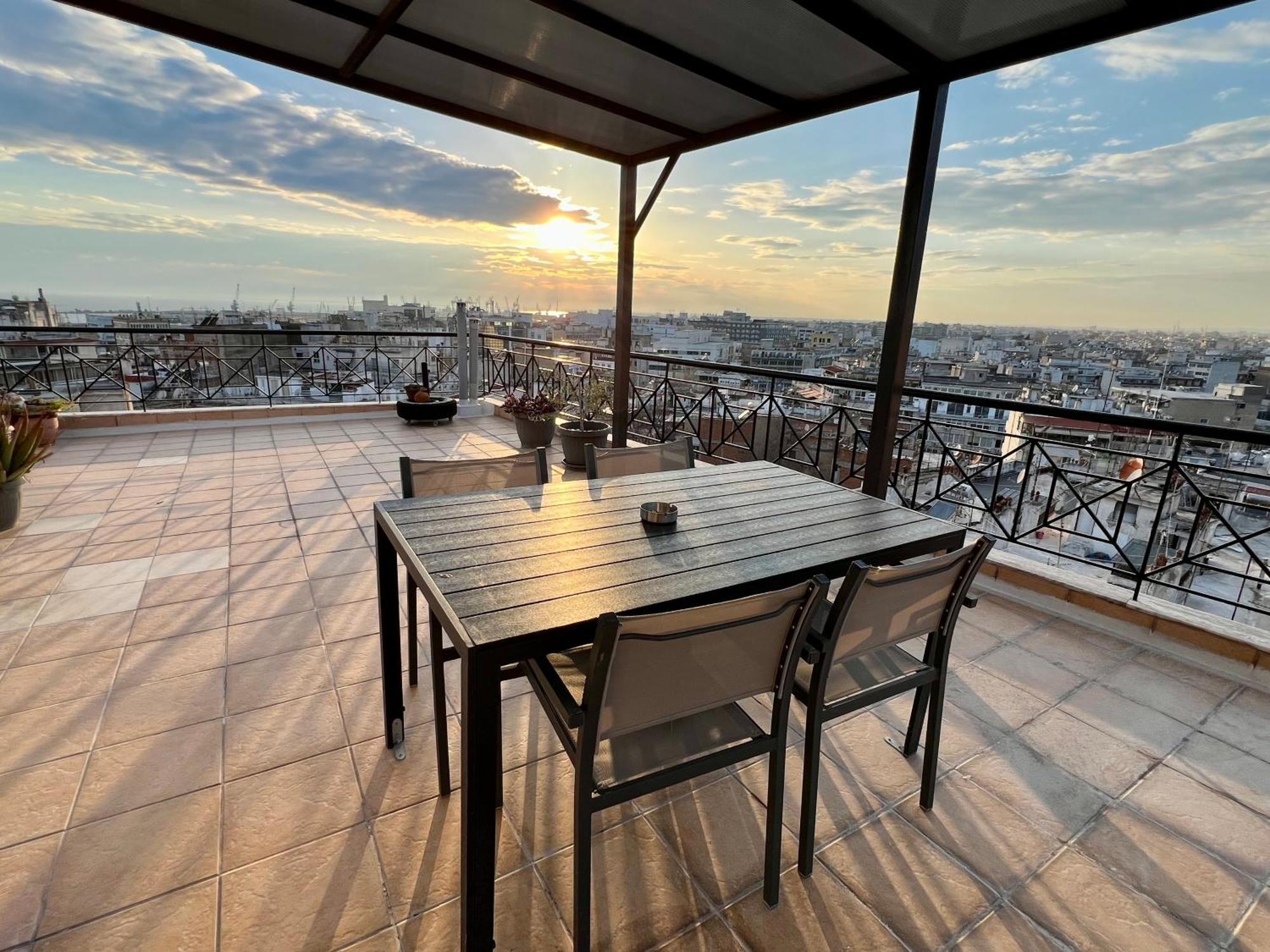 180° Rooftop View Tessalónica Exterior foto