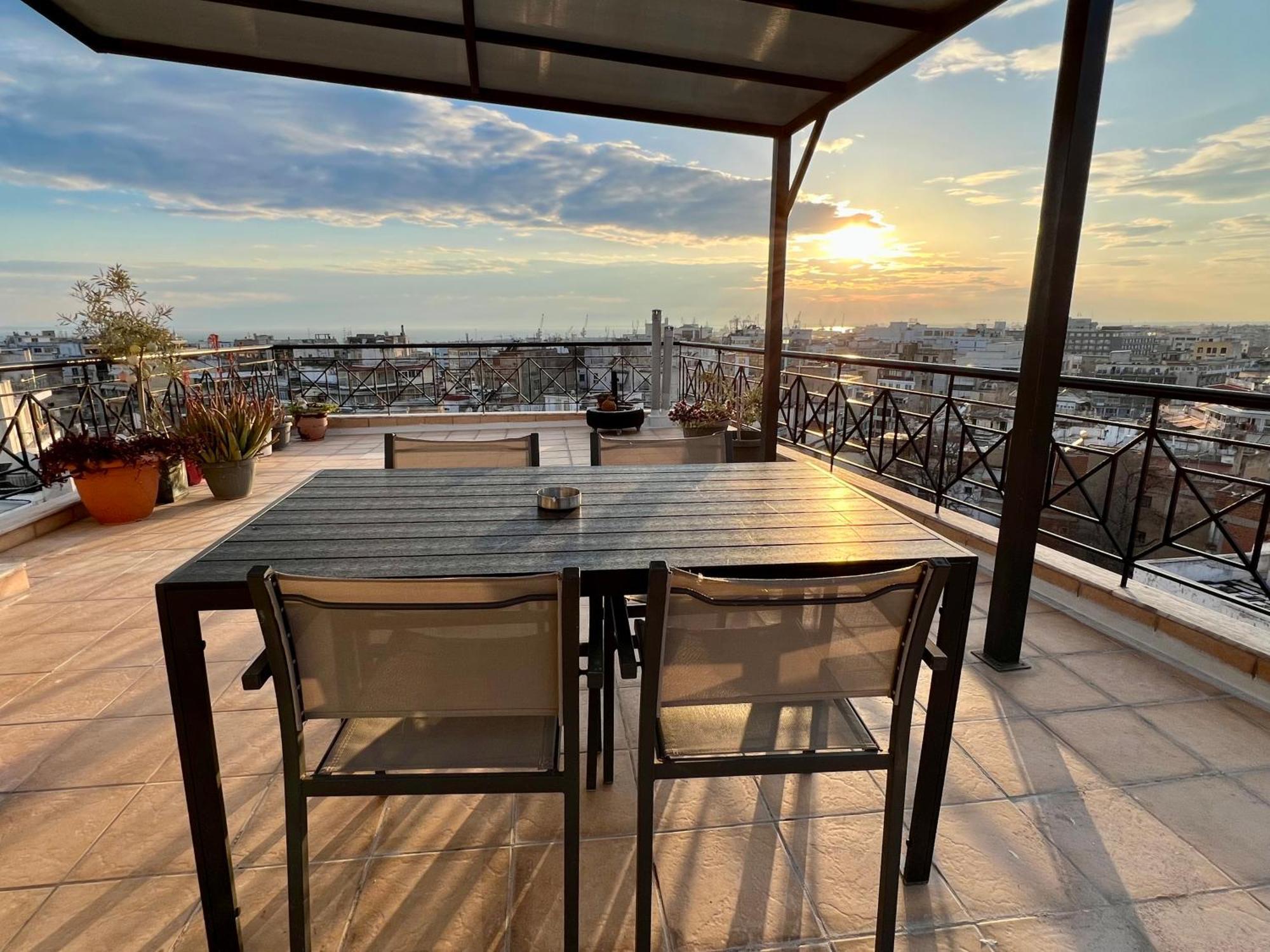 180° Rooftop View Tessalónica Exterior foto