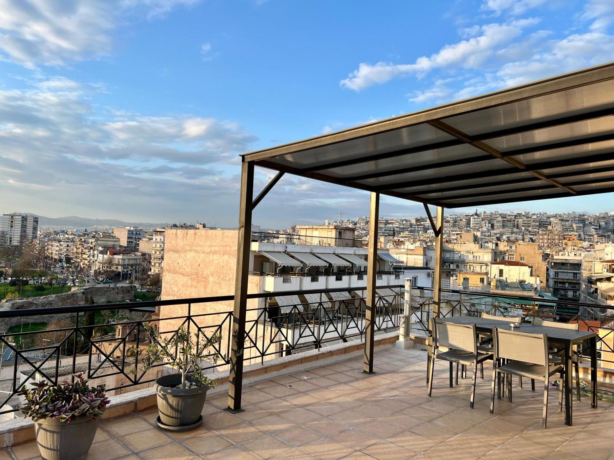 180° Rooftop View Tessalónica Exterior foto